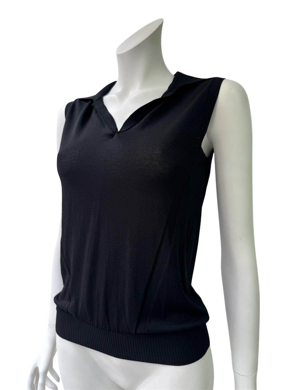 Plein Sud sleeveless collared top