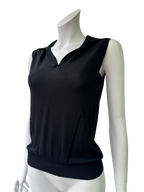 Plein Sud sleeveless collared top