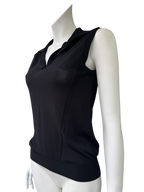 Plein Sud sleeveless collared top