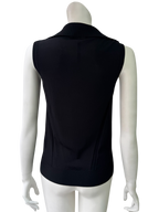 Plein Sud sleeveless collared top