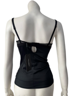 D&G Black Satin Bustier