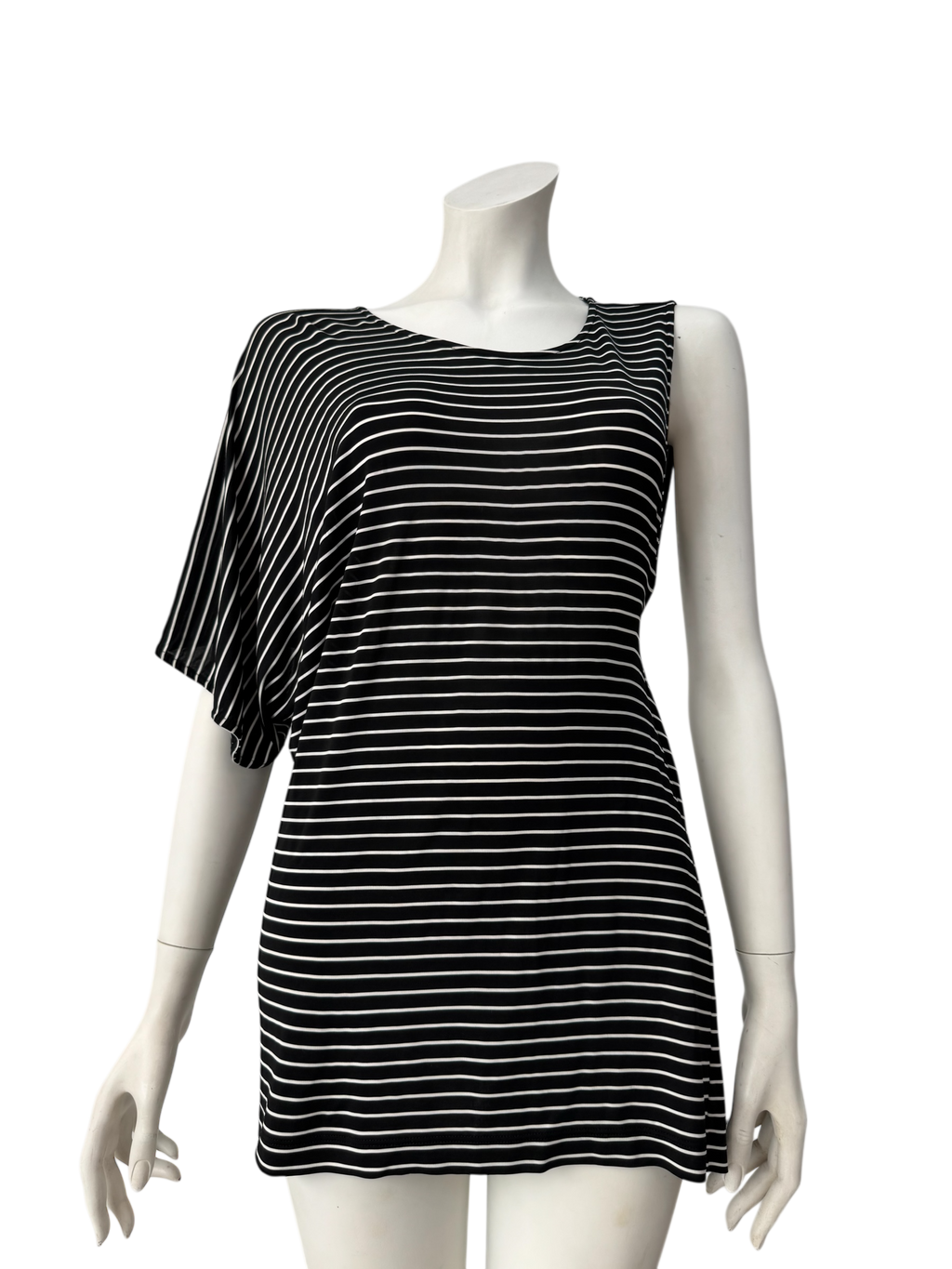 MM6 Twisted Stripped Tunic Top