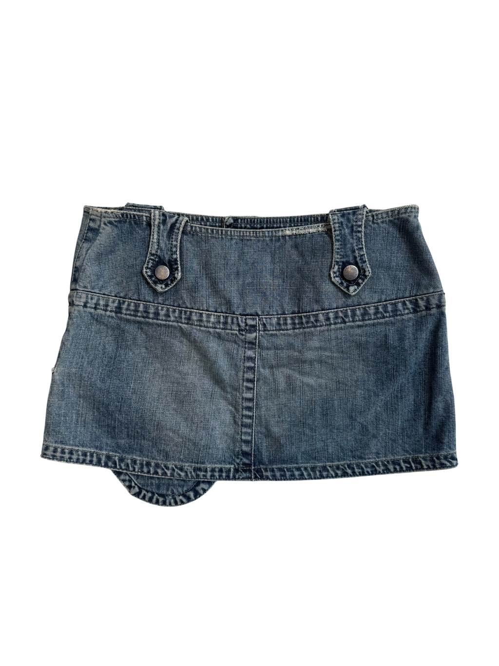 Diesel Denim Cargo Style Mini Skirt