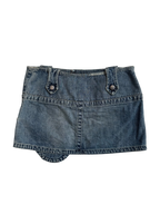Diesel Denim Cargo Style Mini Skirt