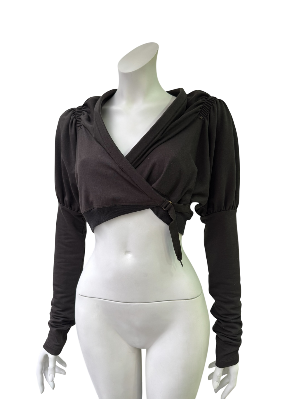 Cop Copine Long Sleeve Cropped Top