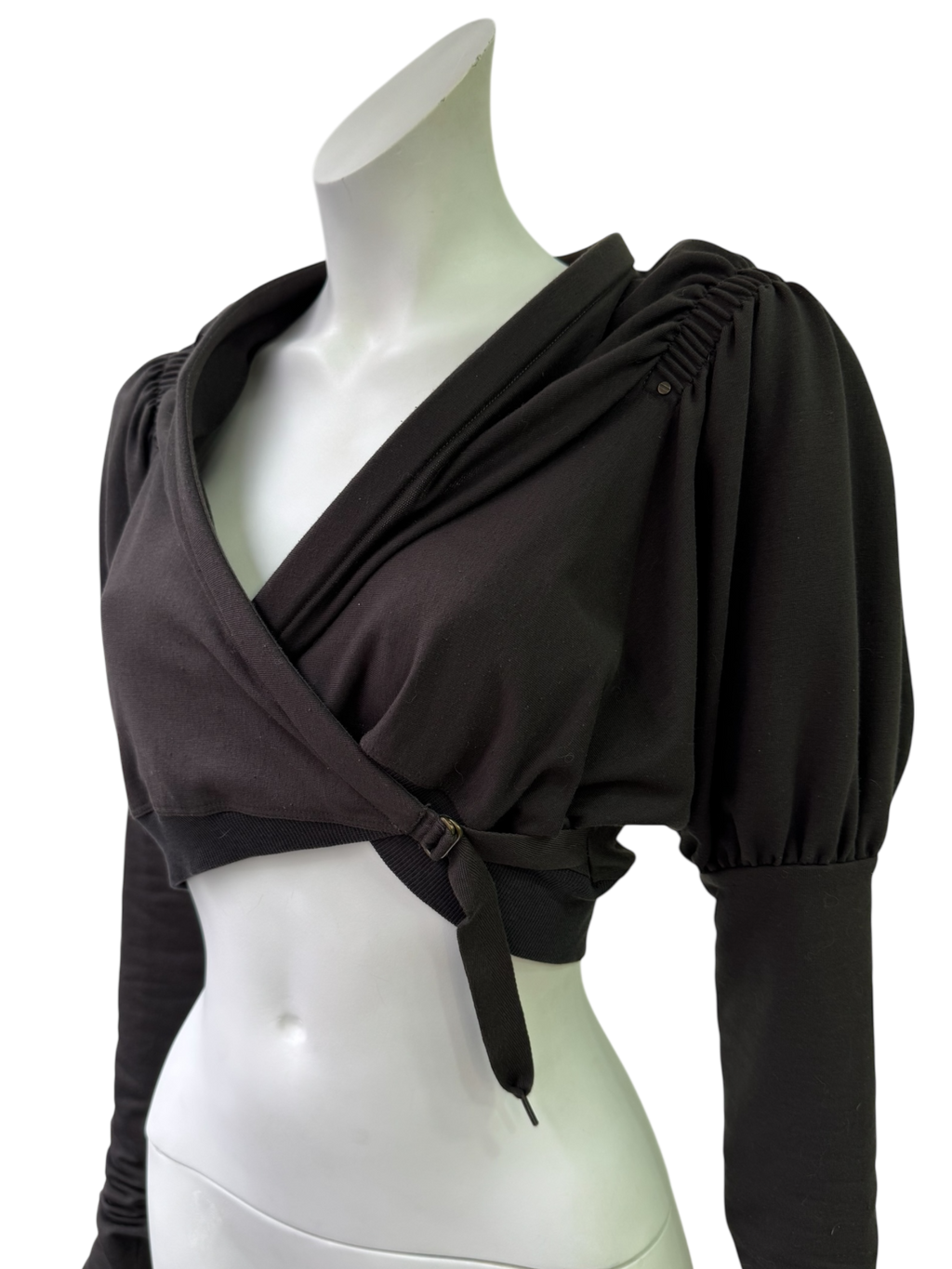 Cop Copine Long Sleeve Cropped Top