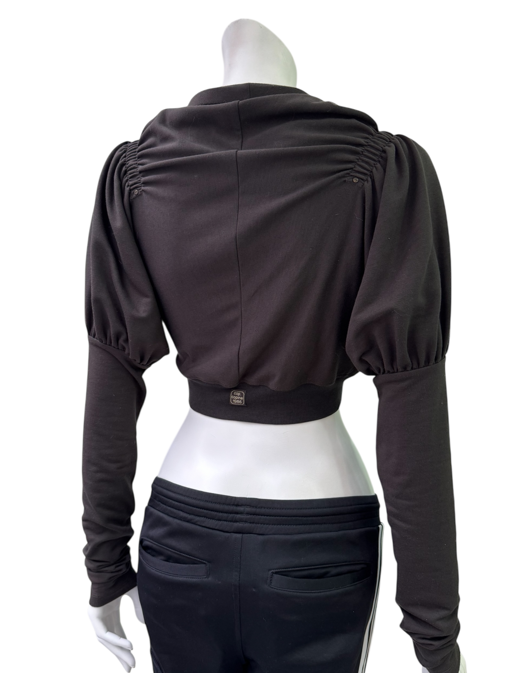 Cop Copine Long Sleeve Cropped Top
