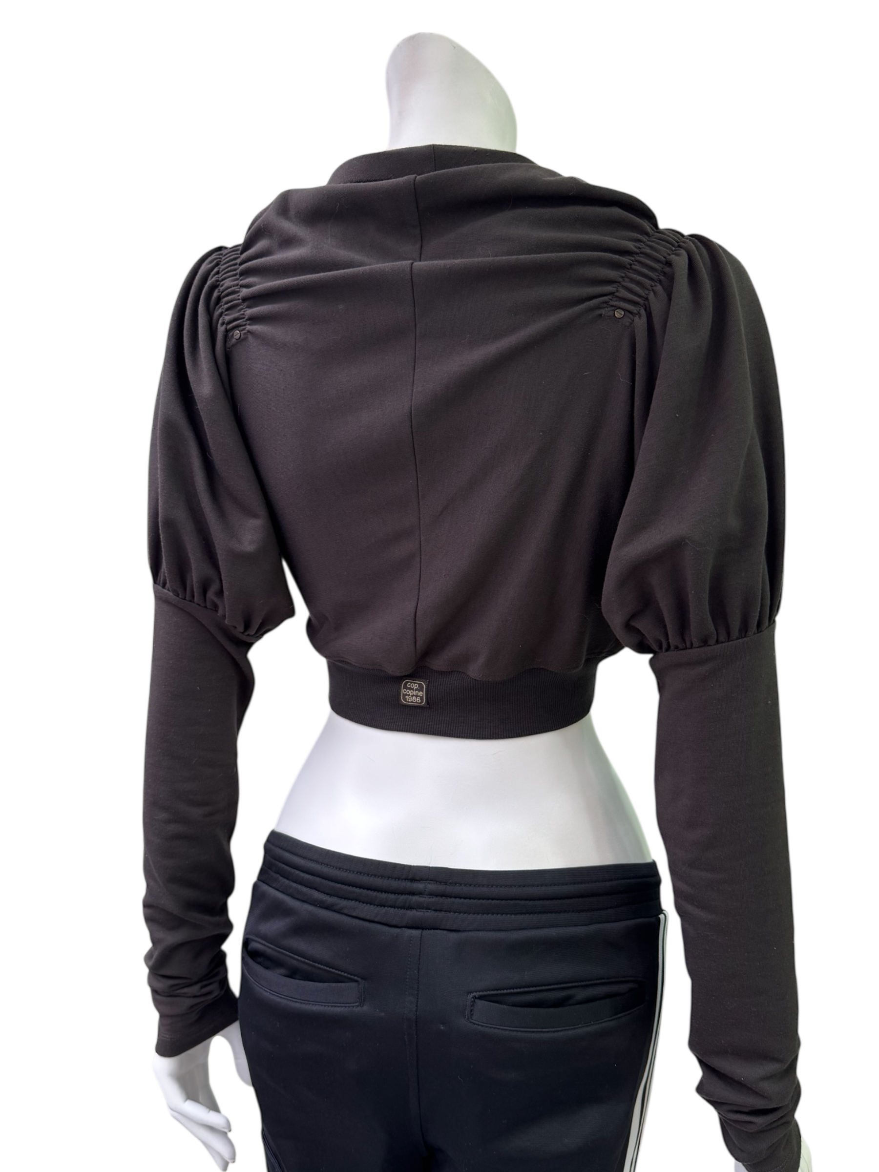 Cop Copine Long Sleeve Cropped Top