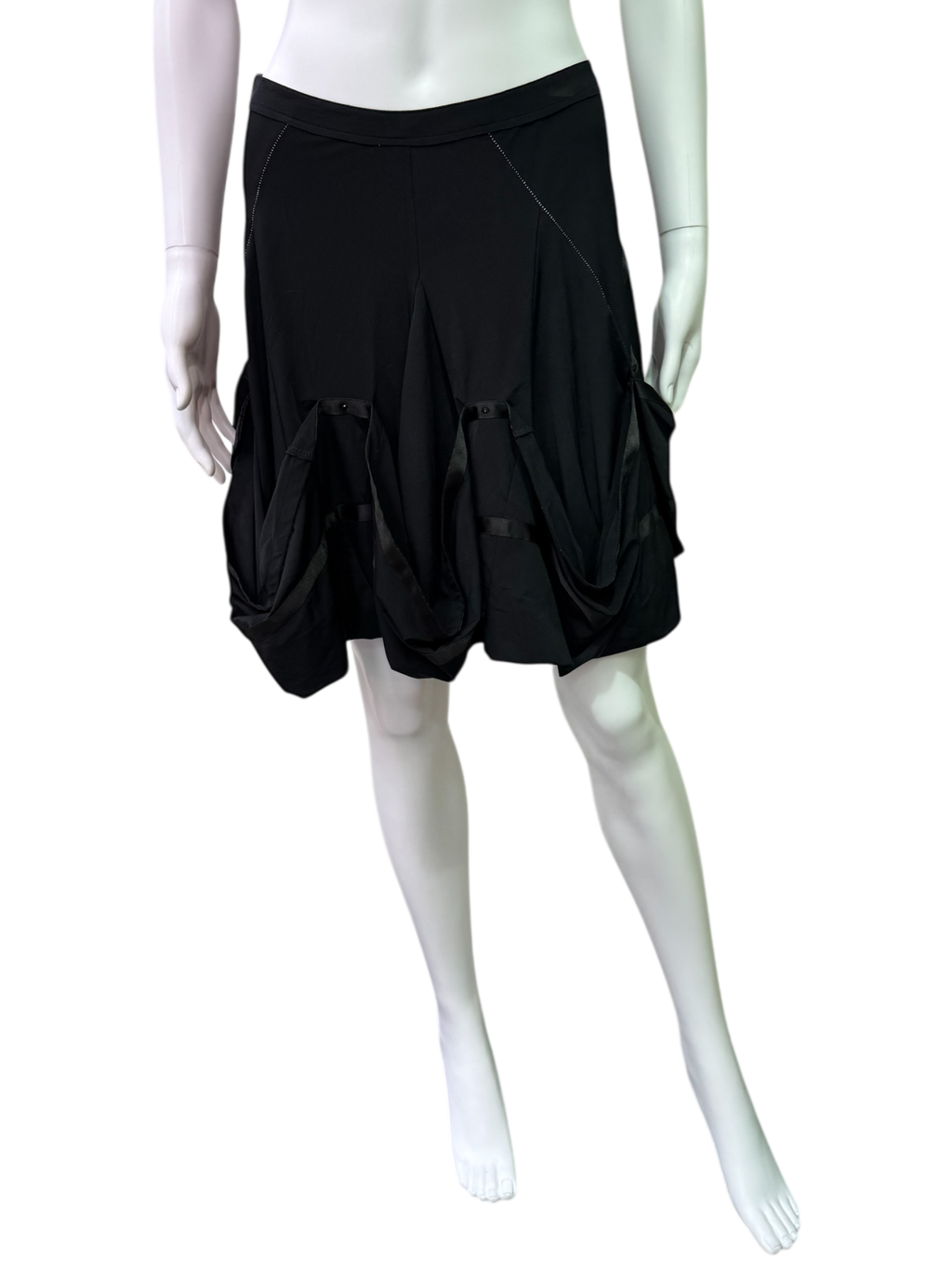 M+F Girbaud Black Skirt