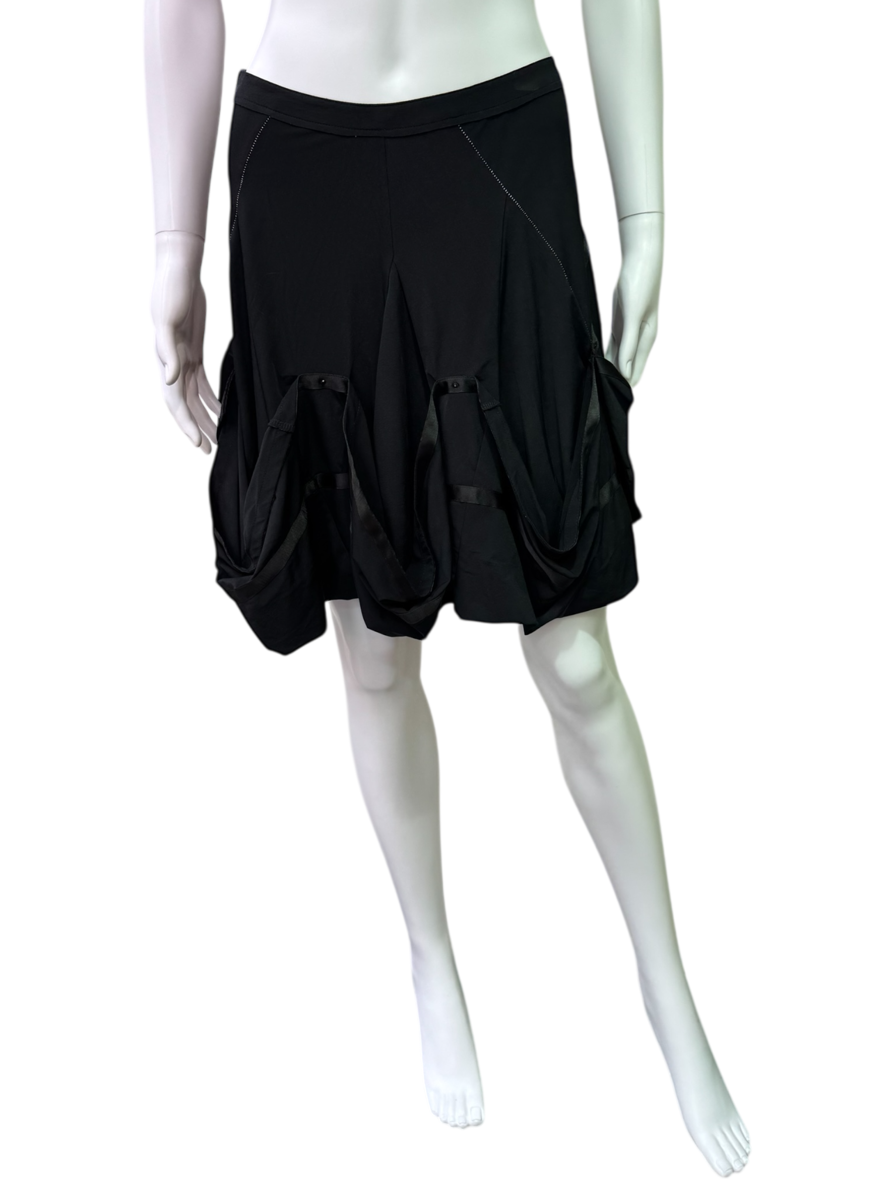 M+F Girbaud Black Skirt