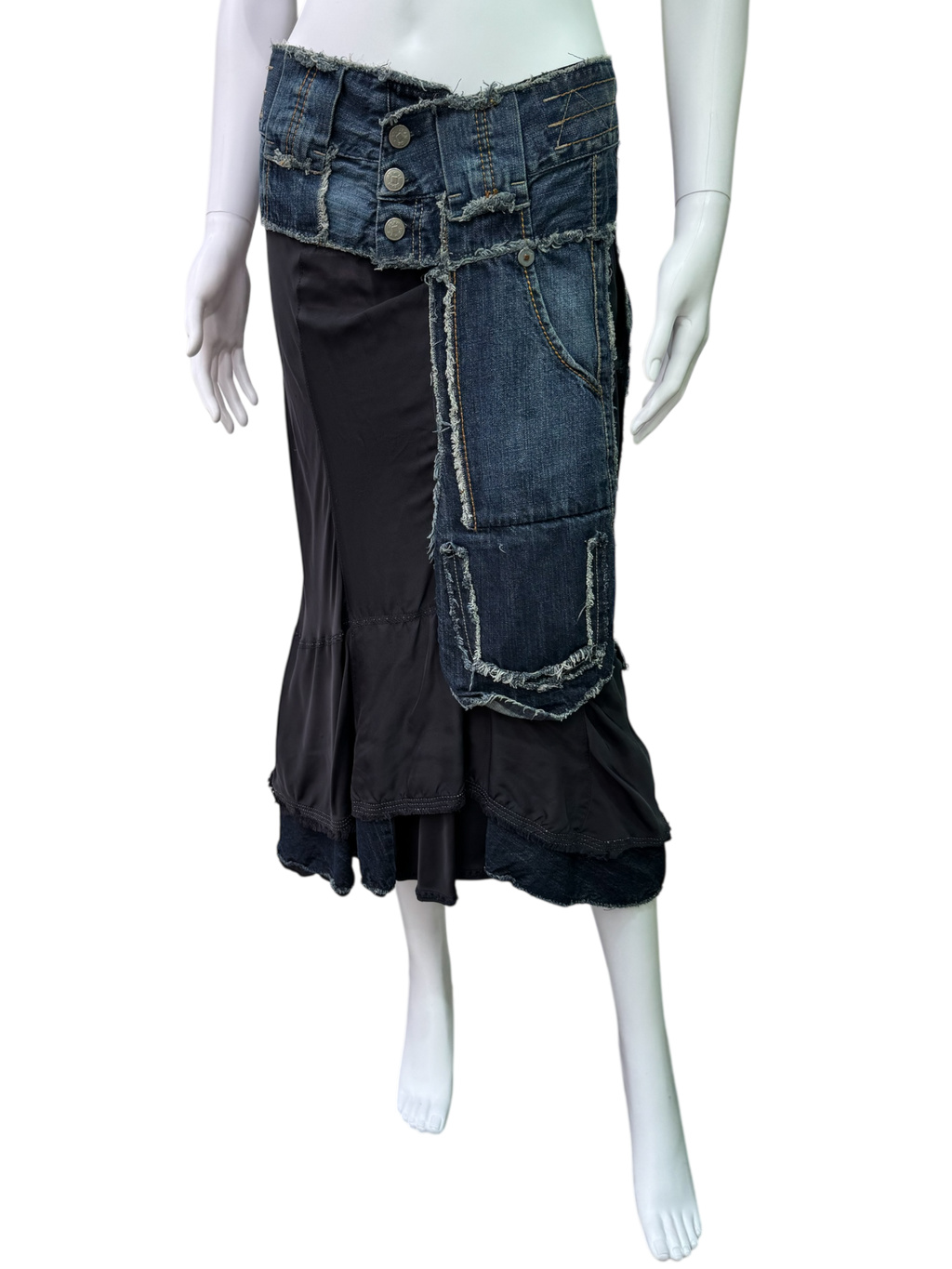 M+F Girbaud Maxi Skirt