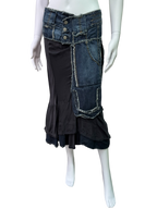 M+F Girbaud Maxi Skirt