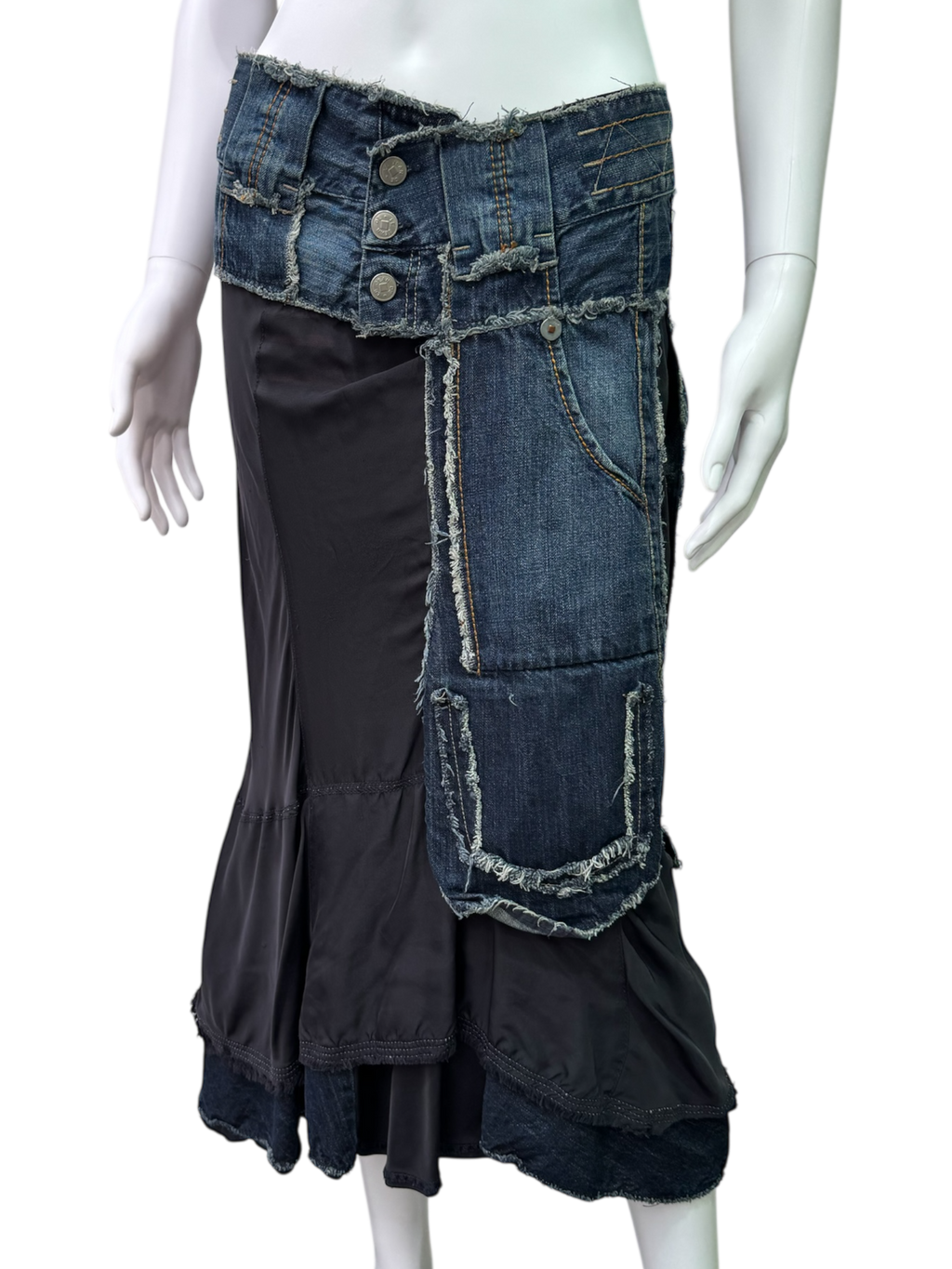 M+F Girbaud Maxi Skirt