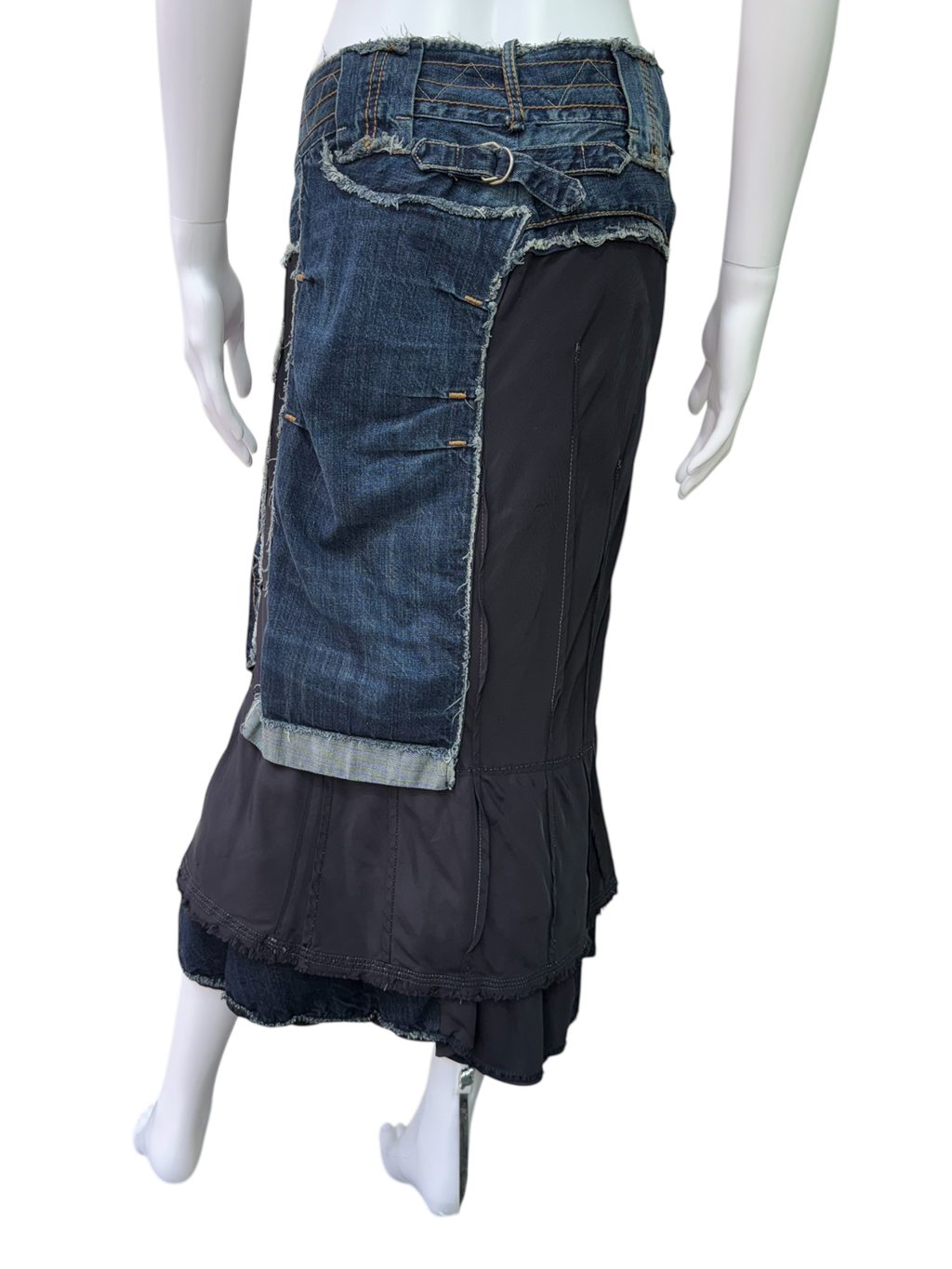 M+F Girbaud Maxi Skirt