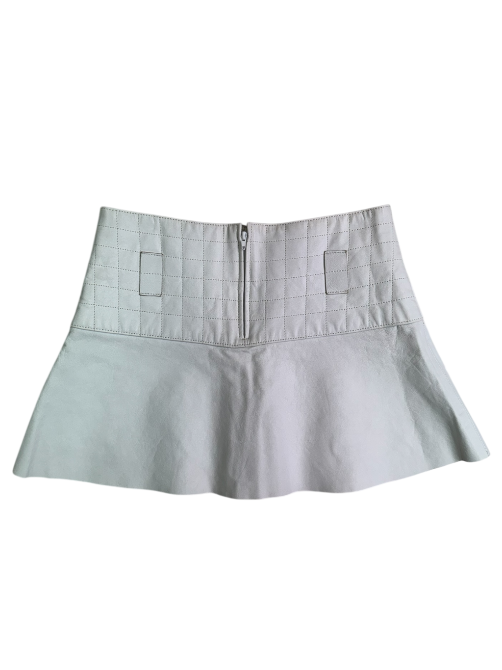 Plein Sud Mini Leather Skirt