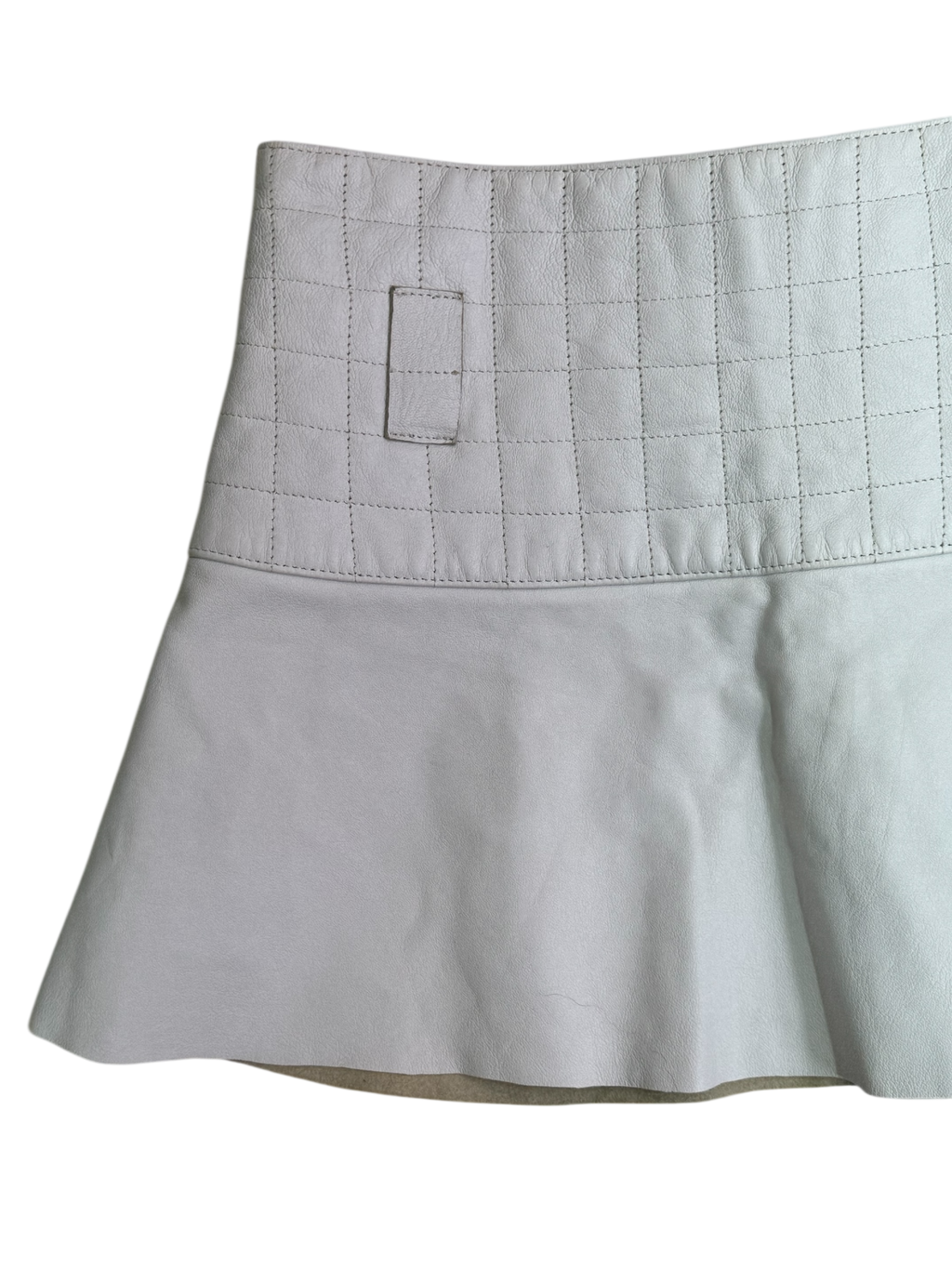 Plein Sud Mini Leather Skirt