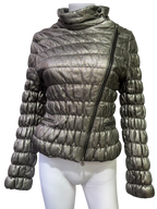 Metallic Leather Jacket