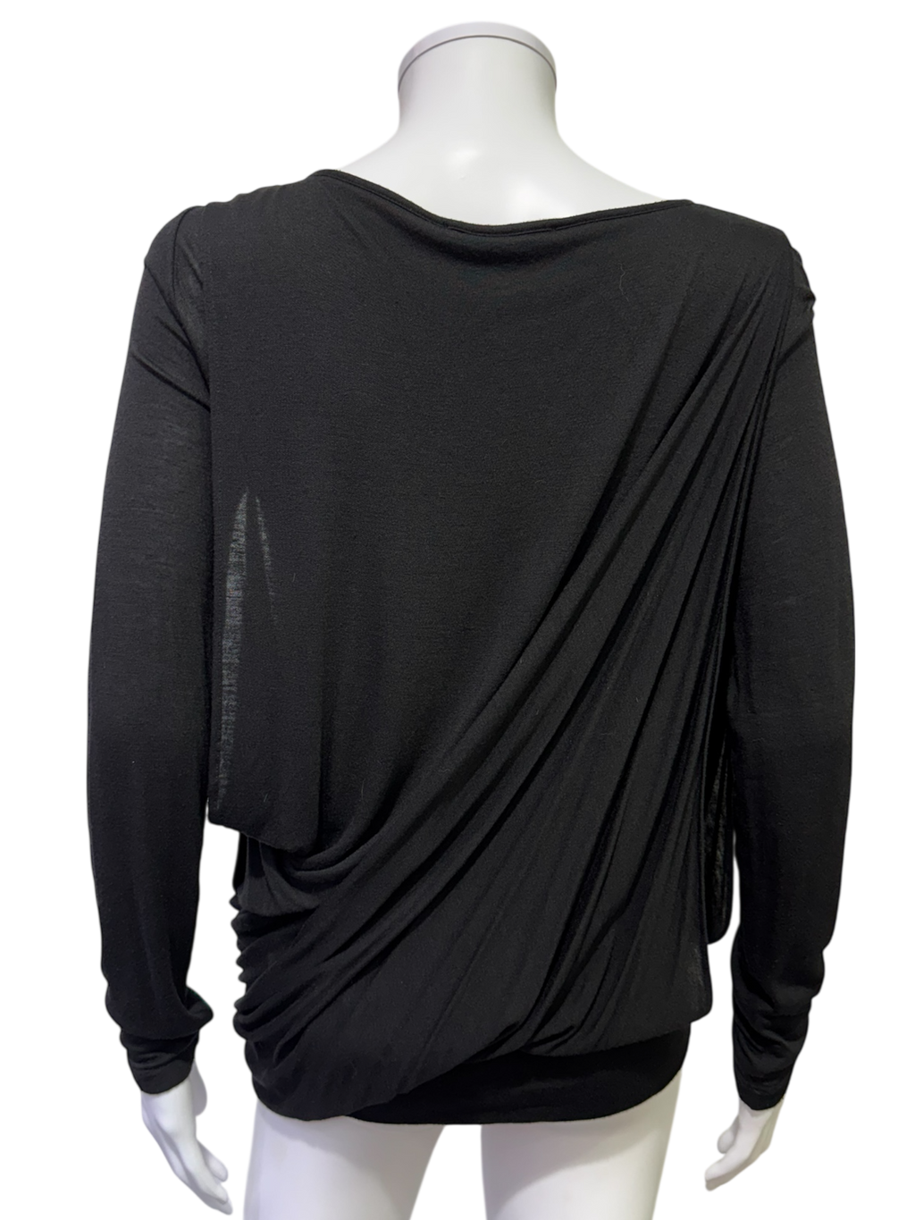 Plein Sud Drapped Long Sleeve Top