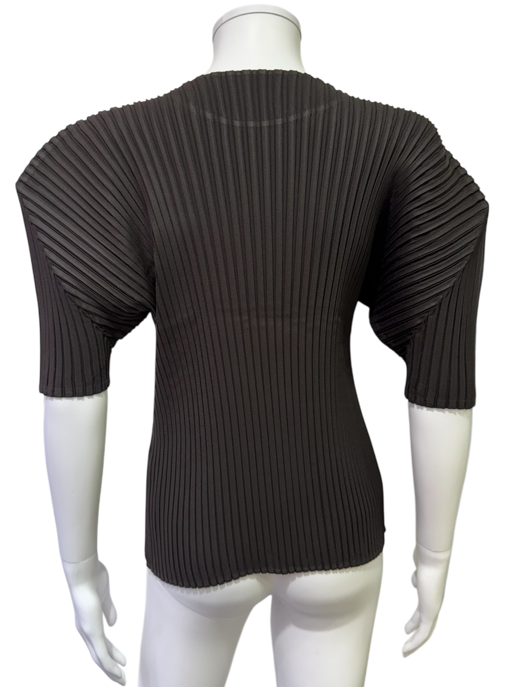 Issey Miyake Pleated Sculptural Top
