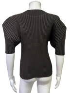 Issey Miyake Pleated Sculptural Top