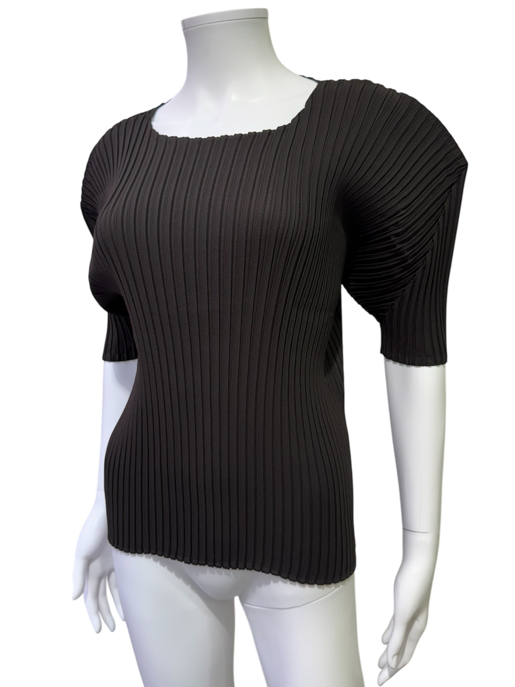 Issey Miyake Pleated Sculptural Top