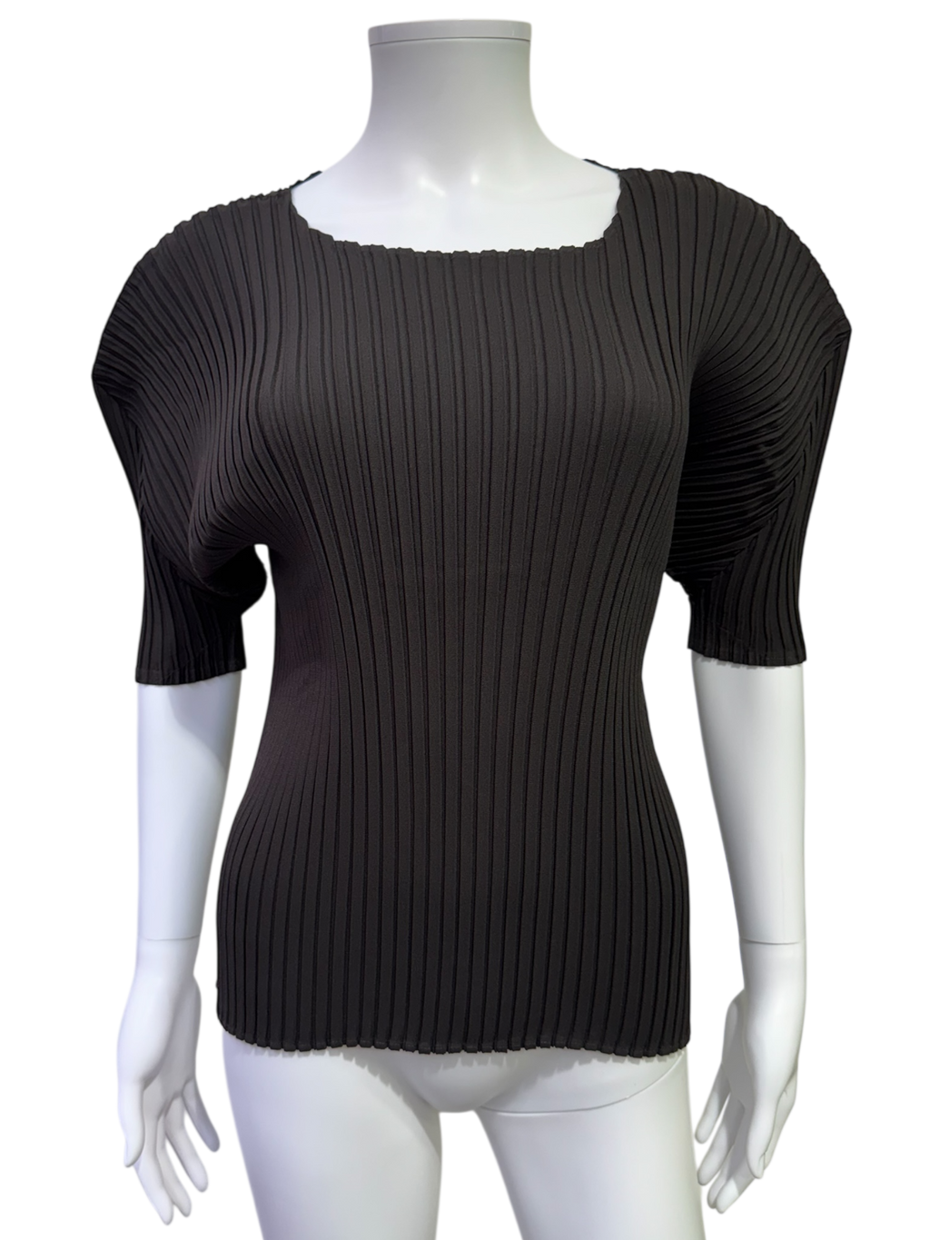 Issey Miyake Pleated Sculptural Top