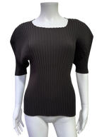 Issey Miyake Pleated Sculptural Top