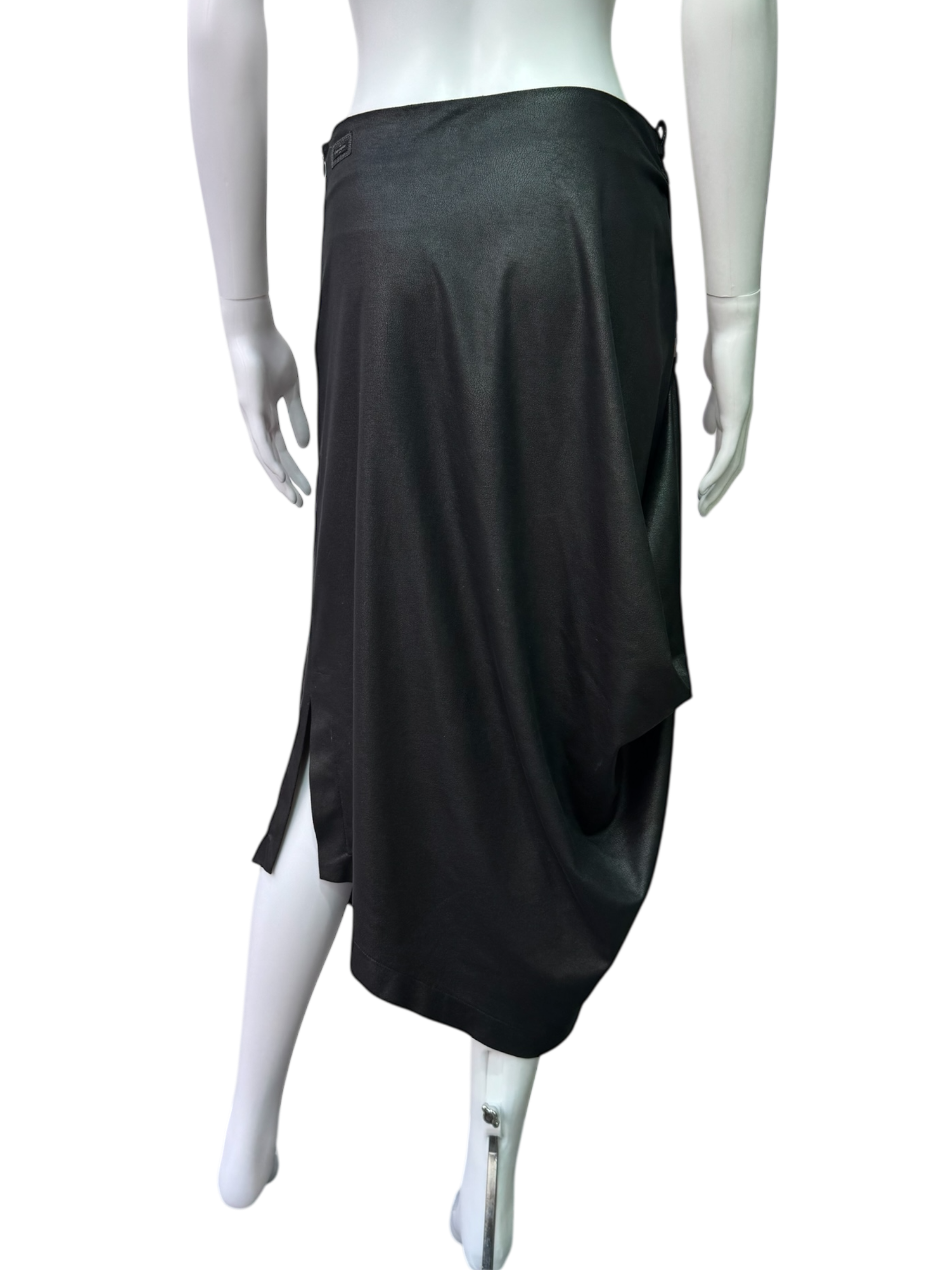 Cop Copine Leather Look Skirt