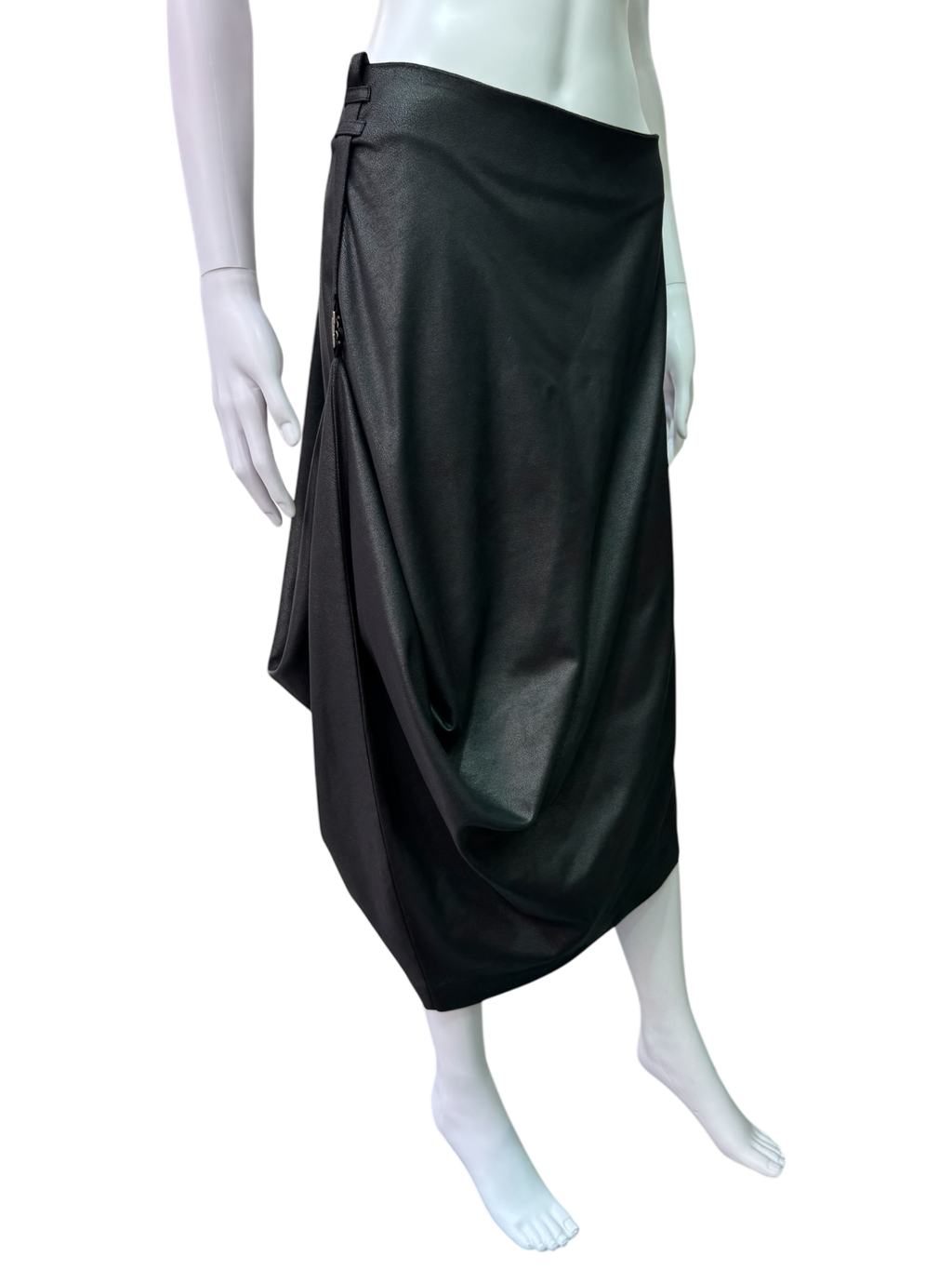 Cop Copine Leather Look Skirt