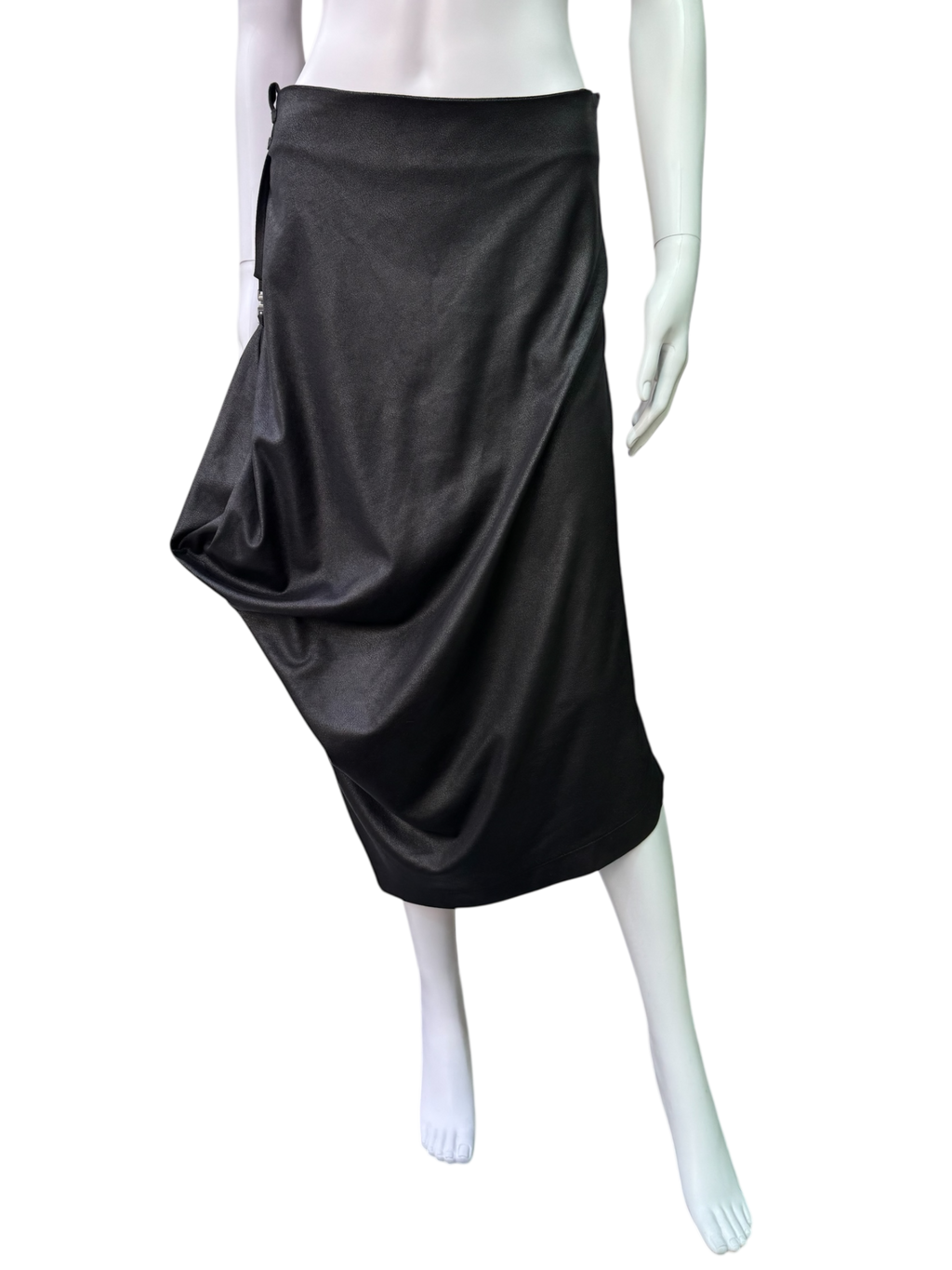 Cop Copine Leather Look Skirt