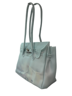 Blue Semi-Transparent Firkin Bag