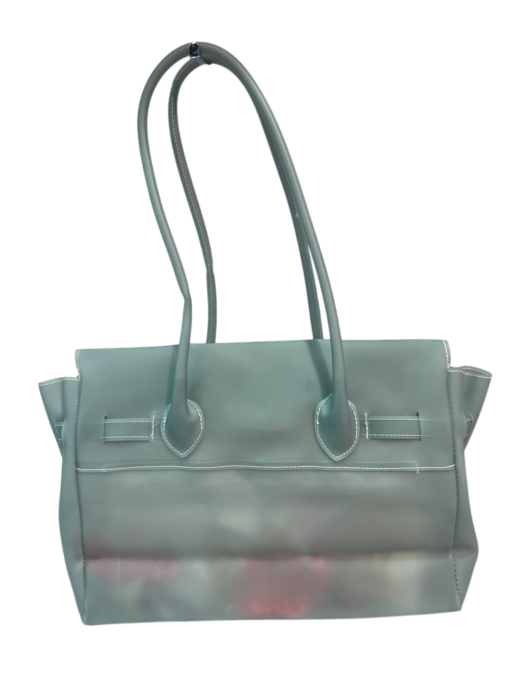 Blue Semi-Transparent Firkin Bag