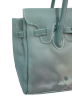 Blue Semi-Transparent Firkin Bag