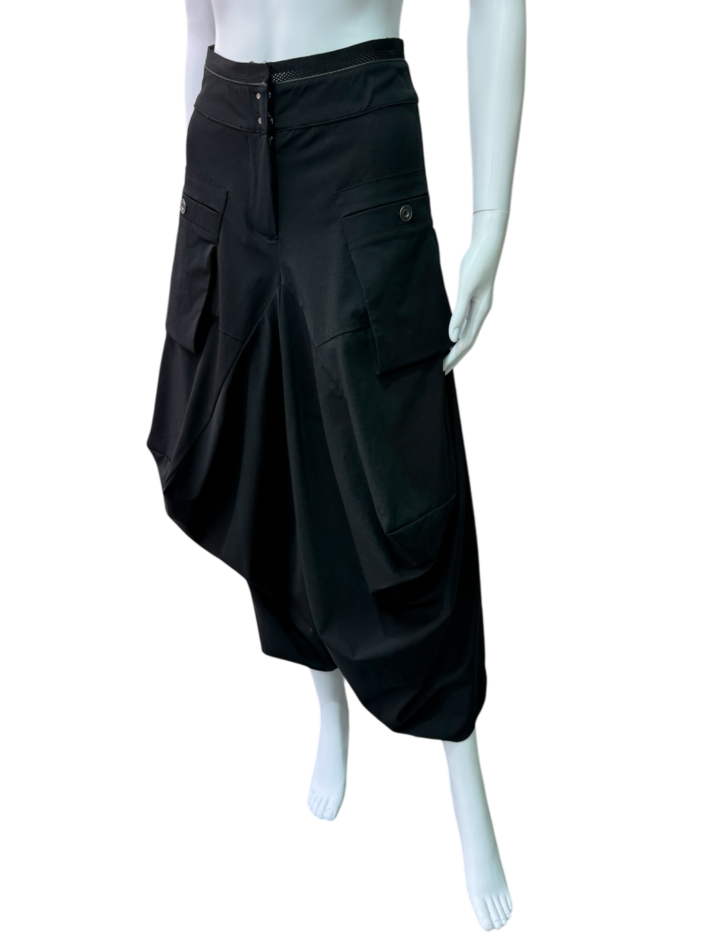Draped Cargo Pants