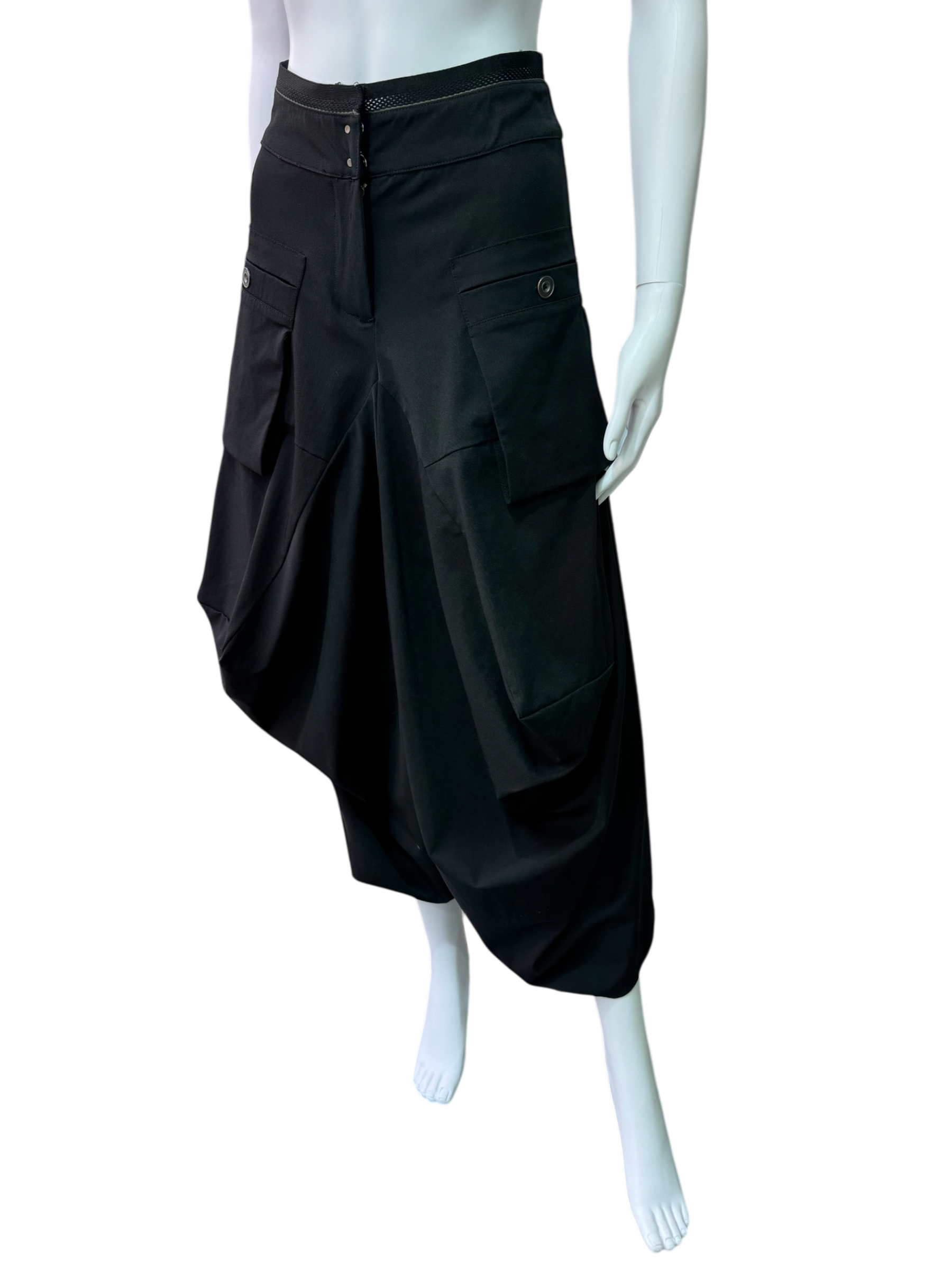 Draped Cargo Pants