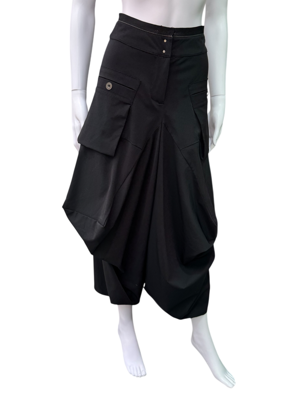 Draped Cargo Pants