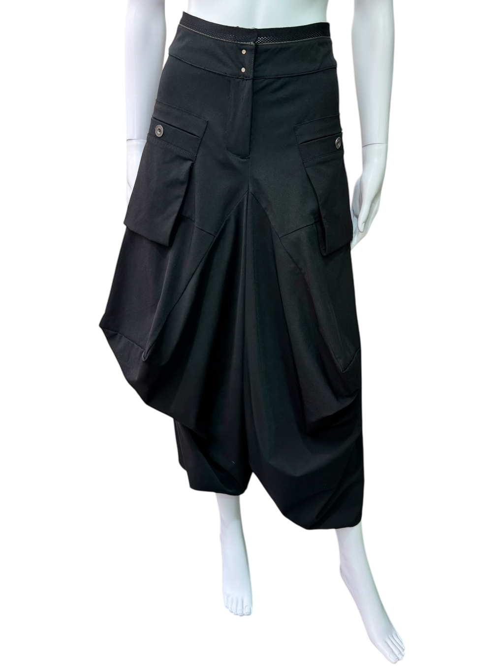 Draped Cargo Pants