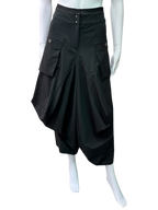 Draped Cargo Pants