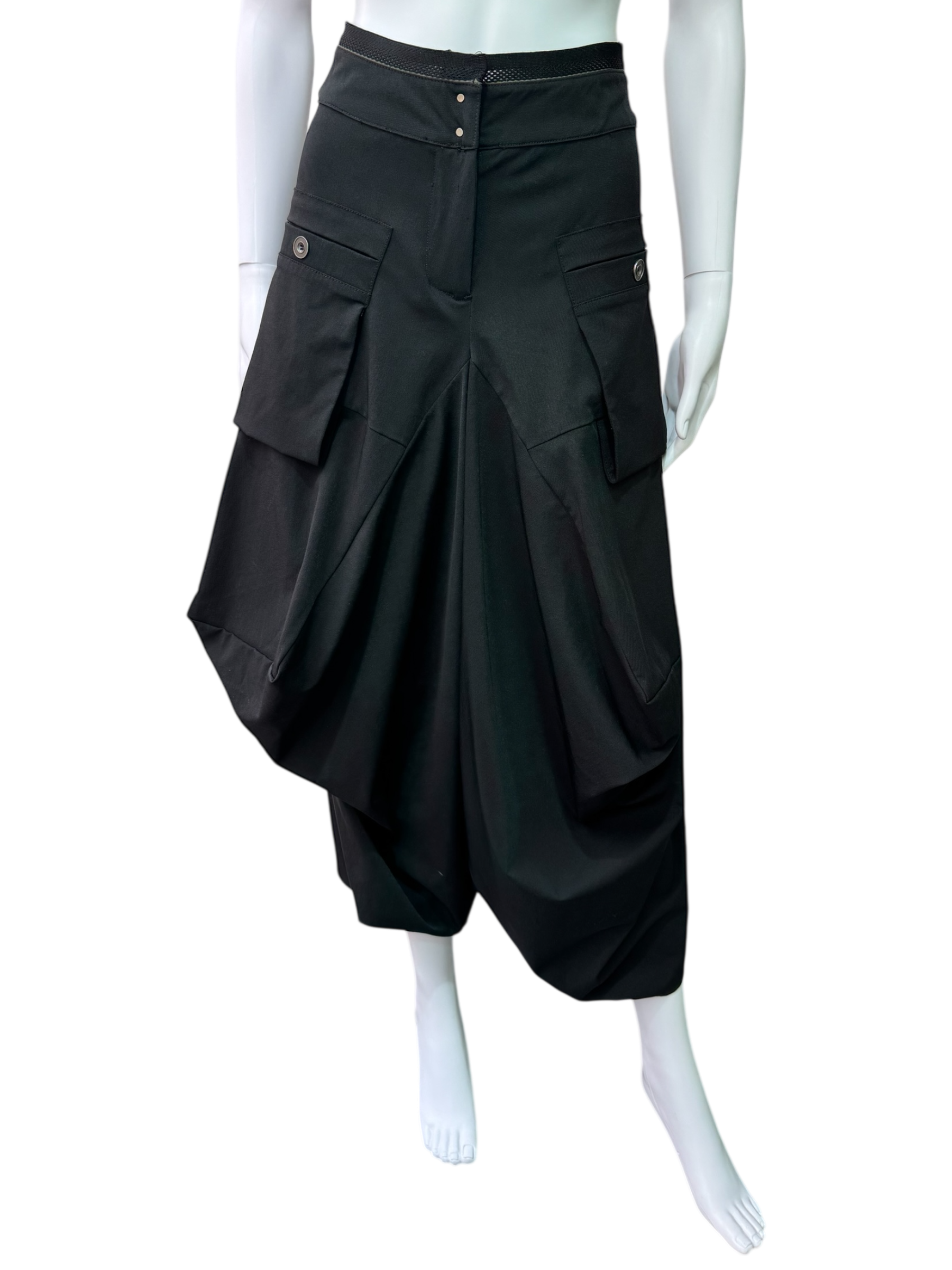 Draped Cargo Pants