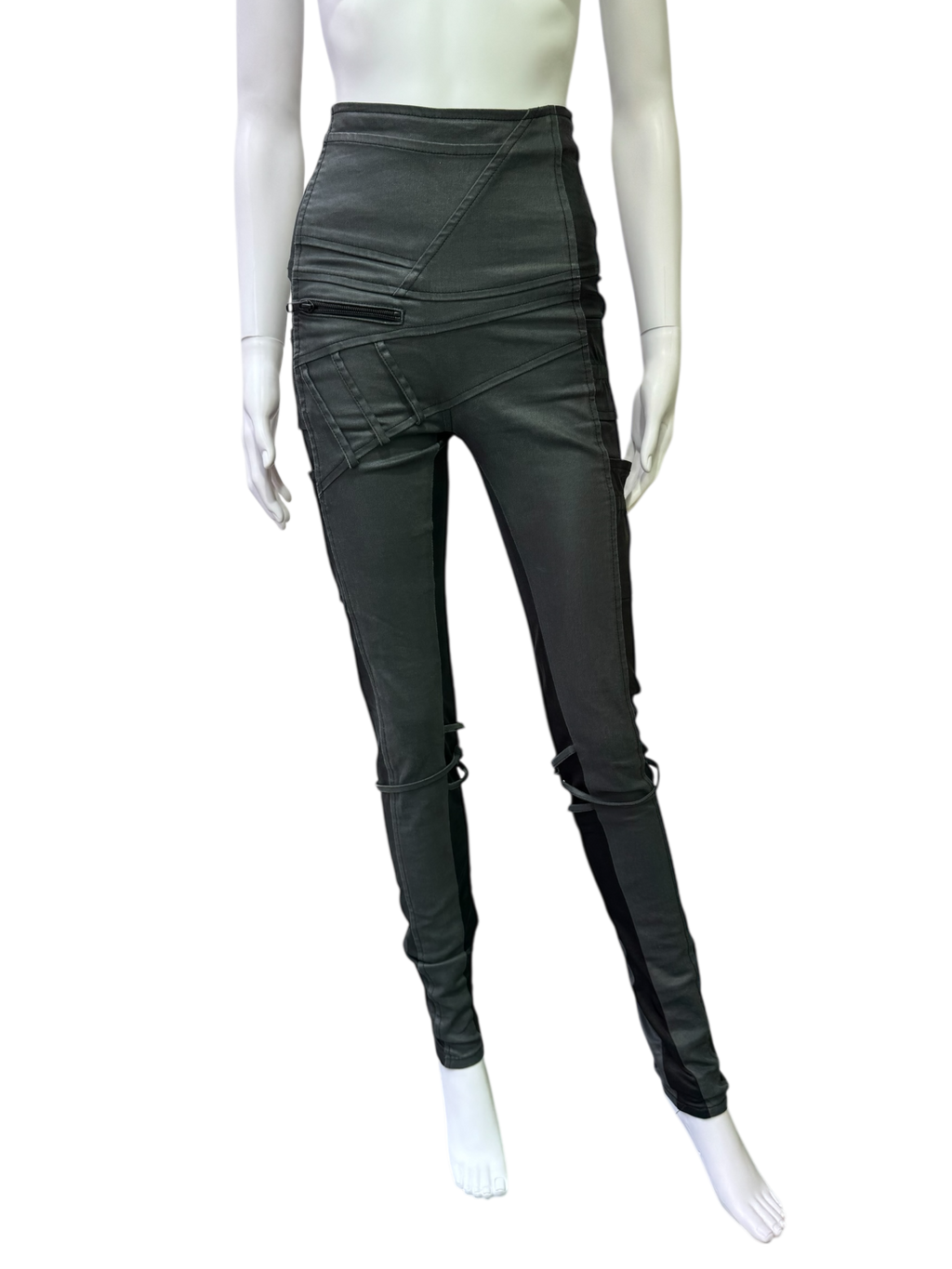 High-Waisted Demobaza Pants