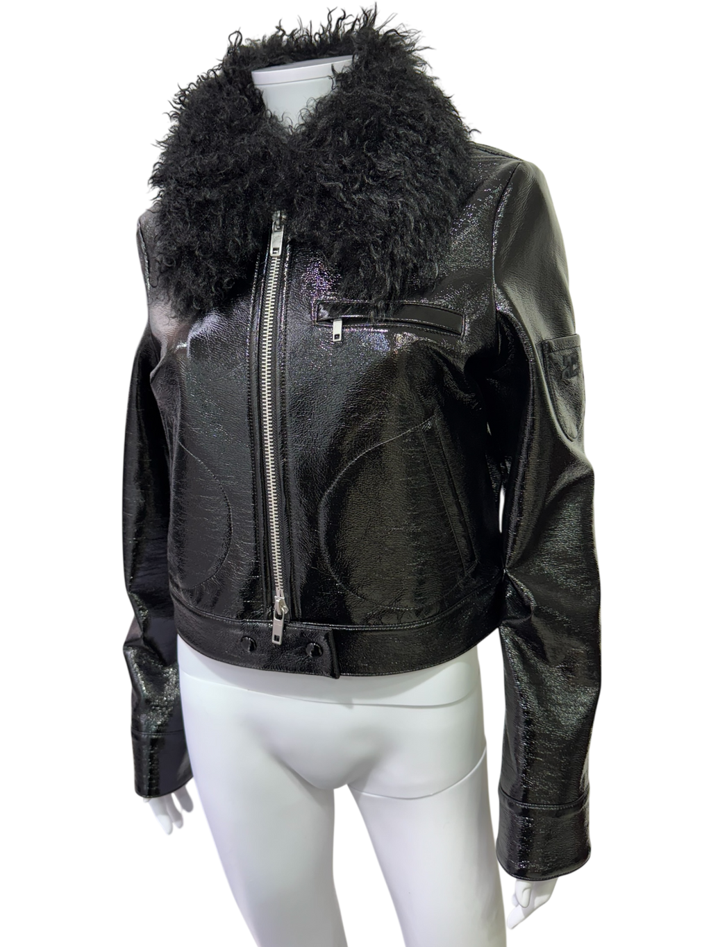 Courrèges Vinyl Jacket