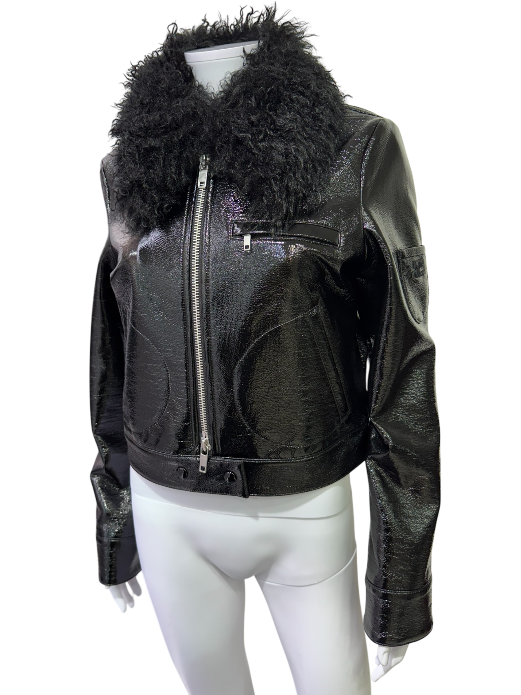 Courrèges Vinyl Jacket