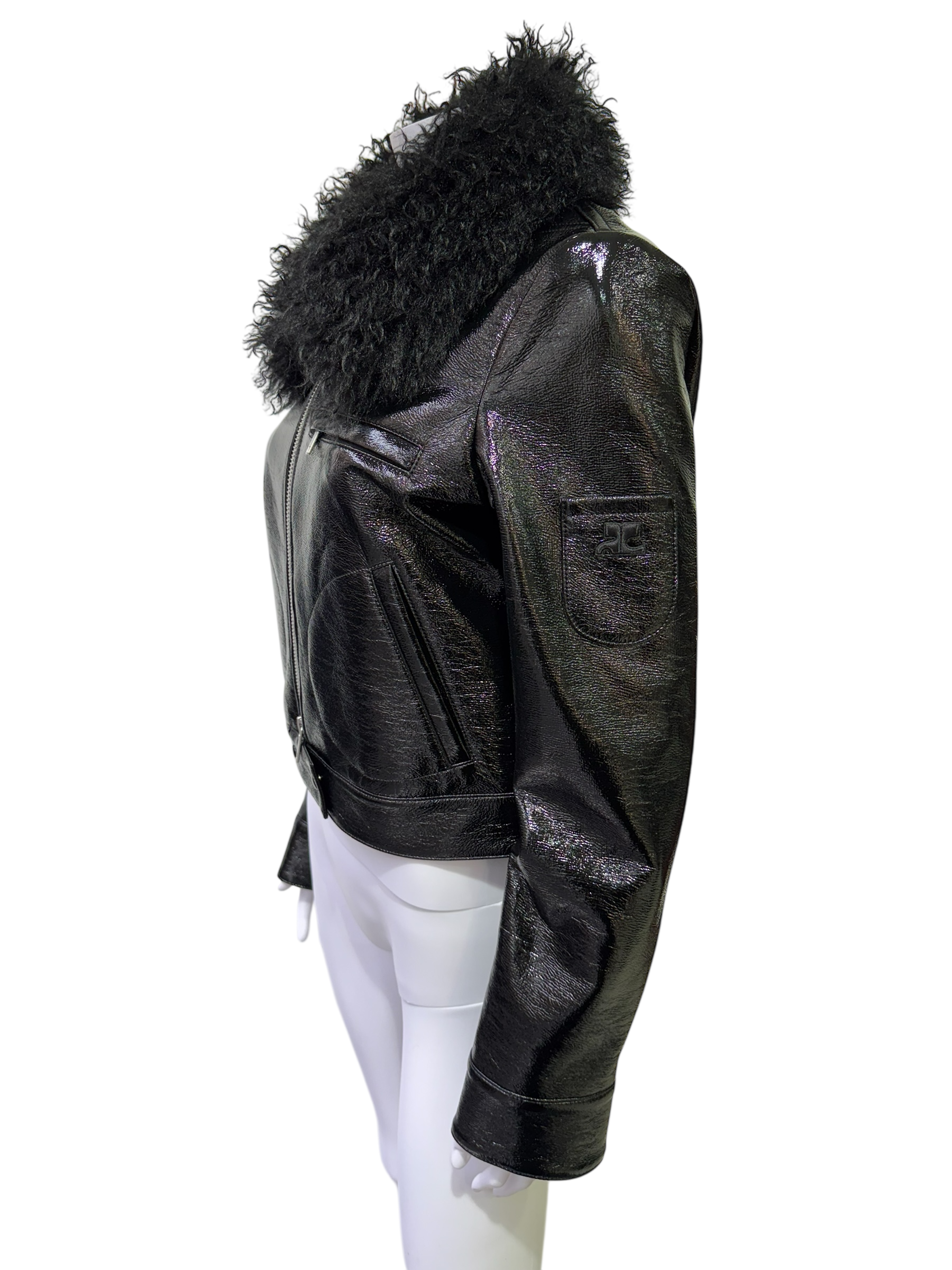 Courrèges Vinyl Jacket