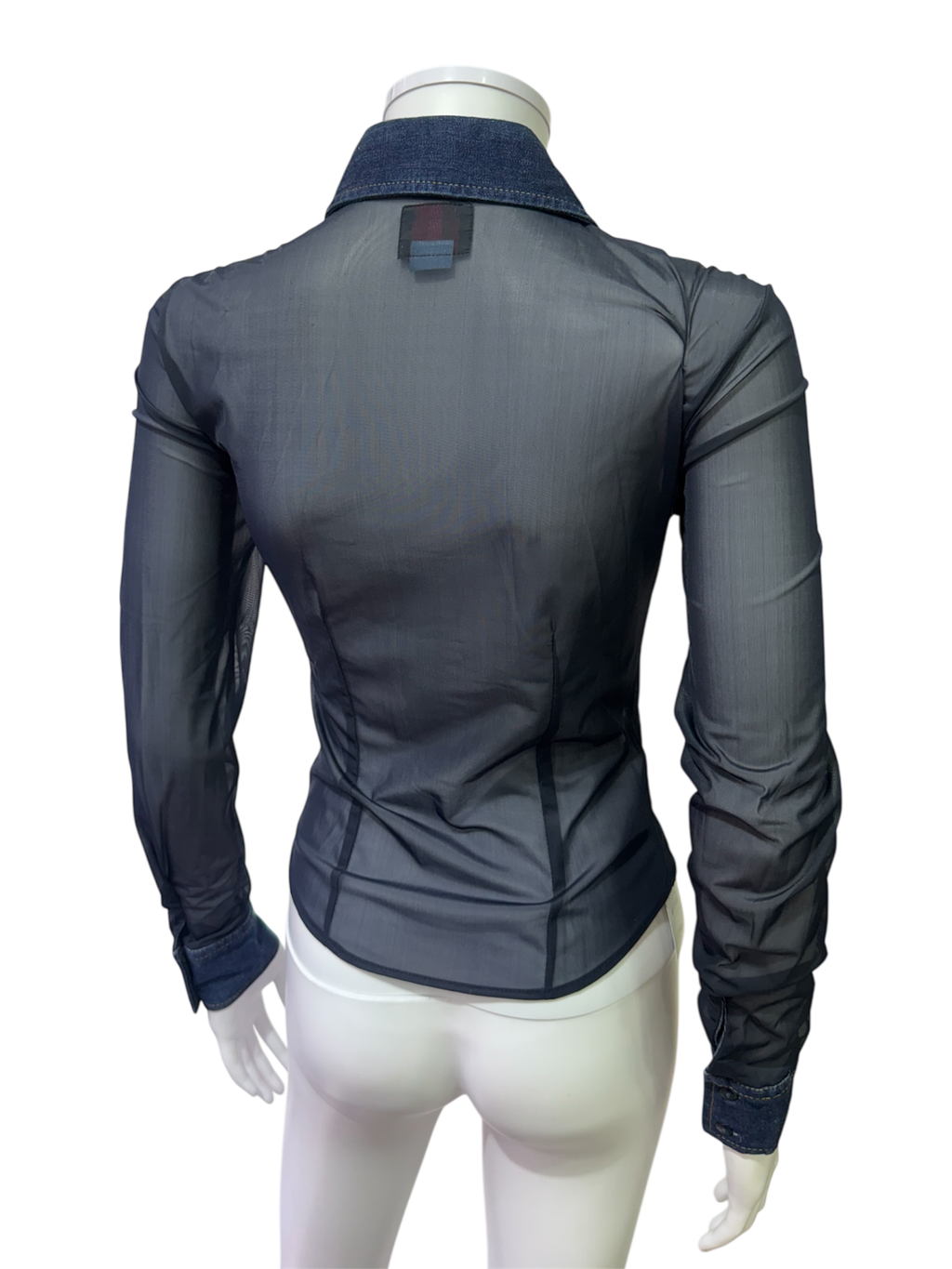 Miss Sixty transparent shirt