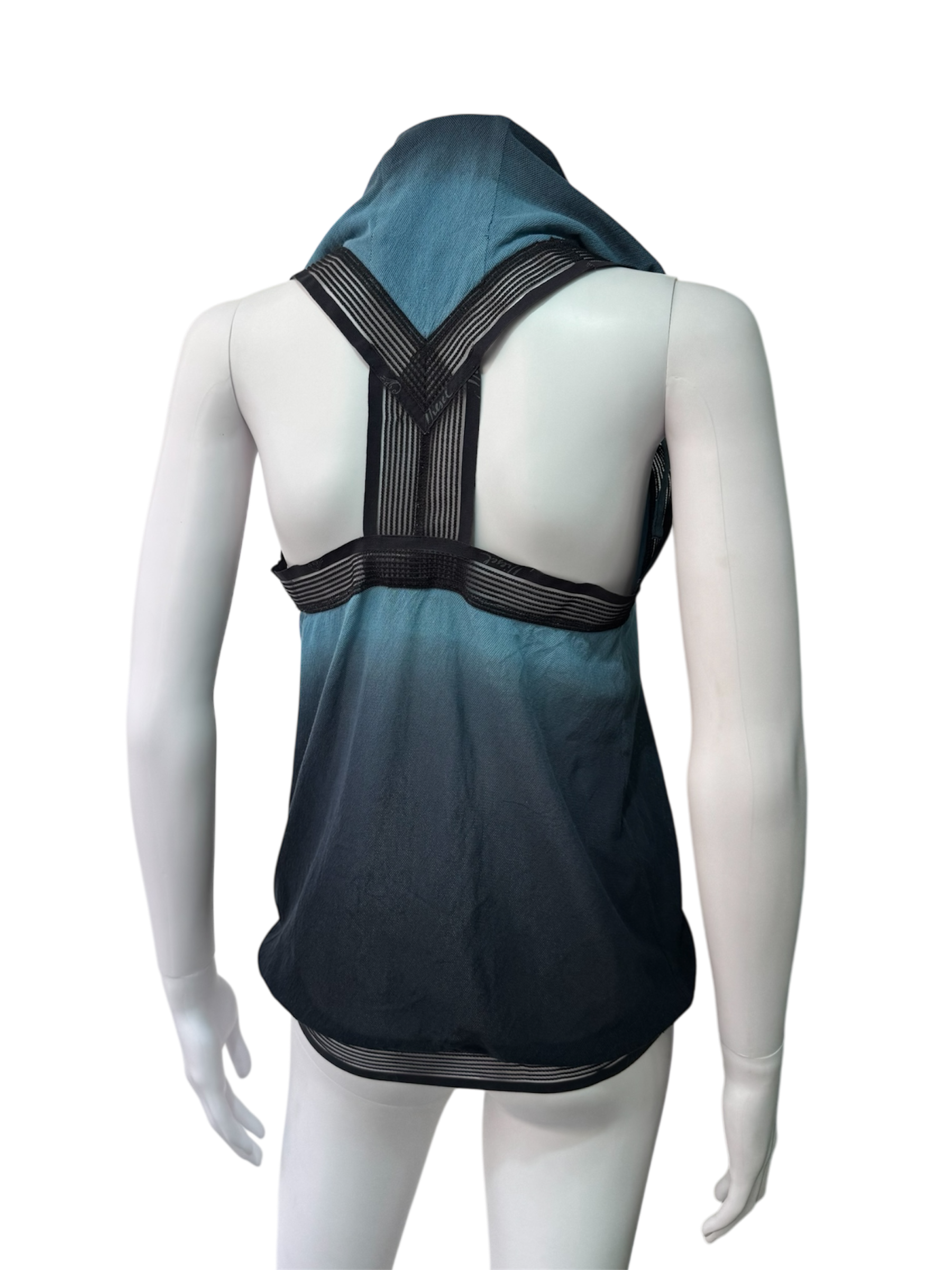 Diesel blue top with hood