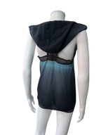 Diesel blue top with hood