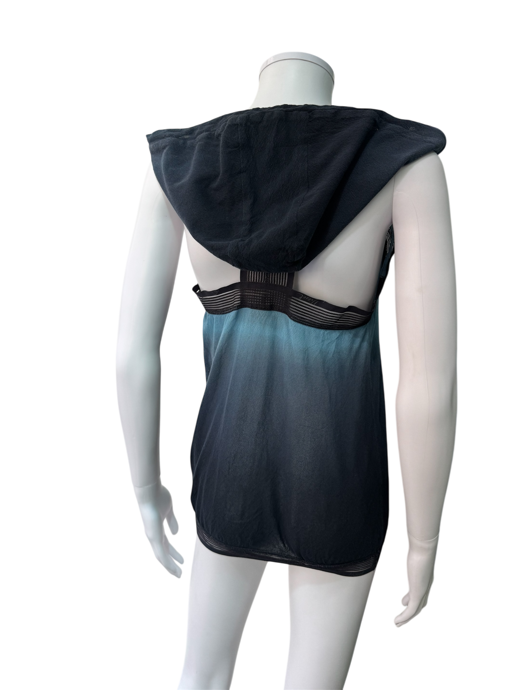 Diesel blue top with hood