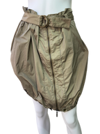 Plein Sud Bubble zip skirt
