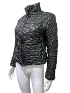 Black leather jacket